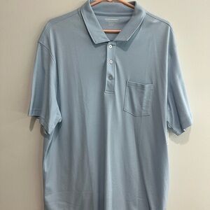 Men's Light Blue Polo Shirt